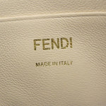 Fendi Baguette Beige Leather Shoulder Bag (Pre-Owned)