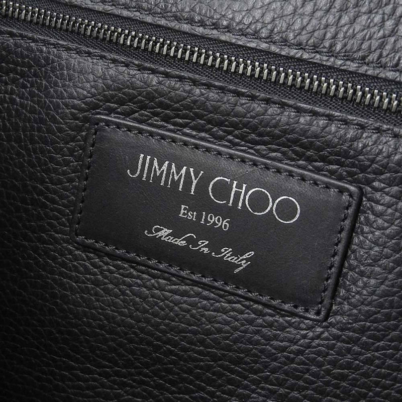 Jimmy Choo Black Leather Tote Bag (Pre-Owned)