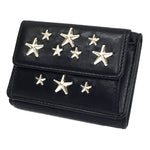 Jimmy Choo Black Leather Wallet (Tri-Fold) (Pre-Owned)