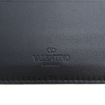 Valentino Garavani Black Leather Wallet (Bi-Fold) (Pre-Owned)