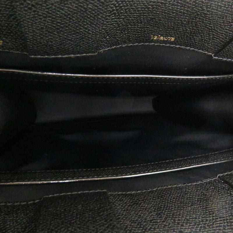 Valextra Black Leather Tote Bag (Pre-Owned)