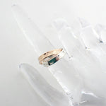 Tiffany Pink Gold Silver Pink Gold (18K) Sterling Silver 925 Band Ring (Pre-Owned)