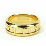 Tiffany Atlas Yellow Gold Yellow Gold (18K) Band Ring (Pre-Owned)