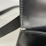 Salvatore Ferragamo Black Leather Handbag (Pre-Owned)