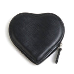 Salvatore Ferragamo Black Leather Coin Purse/Coin Case (Pre-Owned)