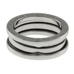 Bvlgari Silver White Gold (18K) Band Ring (Pre-Owned)