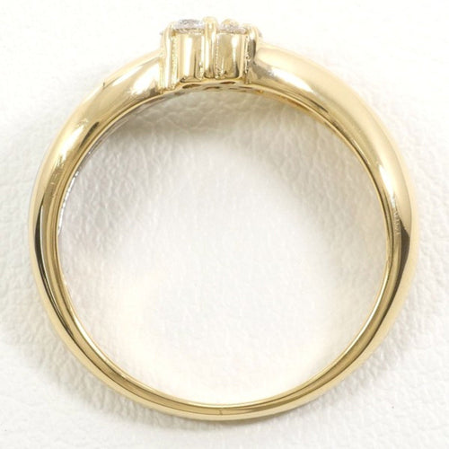 Unspecified Yellow Gold Platinum 900 Yellow Gold (18K) Band Ring (Pre-Owned)