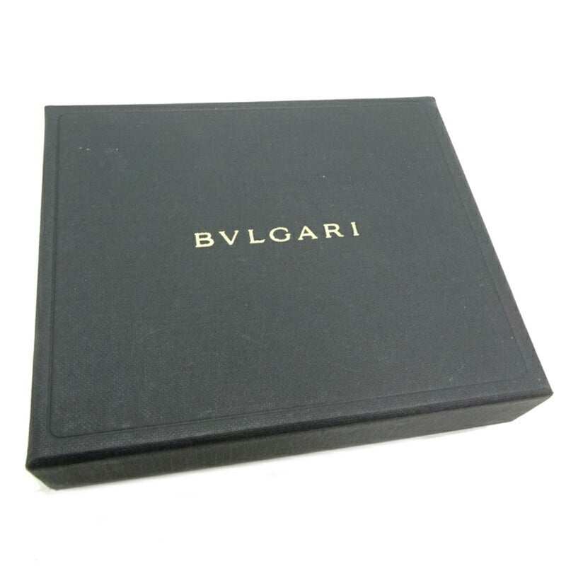 Bvlgari Millerighe Brown Leather Wallet (Bi-Fold) (Pre-Owned)