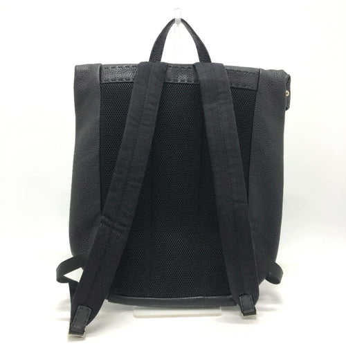 Fendi Black Leather Backpack (Pre-Owned)