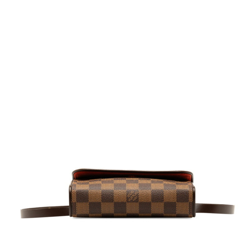 Louis Vuitton Brown Pvc Leather Fanny Pack (Pre-Owned)