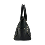 Valentino Garavani Black Leather Handbag Shoulder Bag (Pre-Owned)