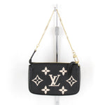 Louis Vuitton Black Monogram Empreinte Pouch (Pre-Owned)