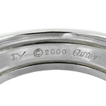 Cartier Silver White Gold (18K) Band Ring (Pre-Owned)