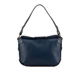 Salvatore Ferragamo Blue Leather Handbag (Pre-Owned)