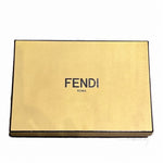 Fendi Beige Leather Long Wallet (Bi-Fold) (Pre-Owned)