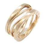 Bvlgari Gold Pink Gold (18K) Band Ring (Pre-Owned)