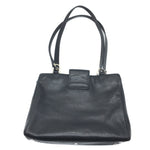 Bvlgari Black Leather Shoulder Bag (Pre-Owned)