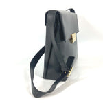 Salvatore Ferragamo Black Leather Shoulder Bag (Pre-Owned)