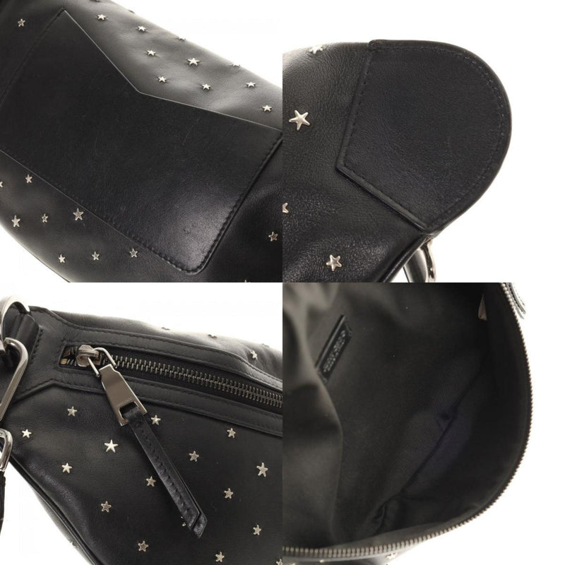 Jimmy Choo Black Leather Fanny Pack (Pre-Owned)