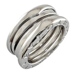 Bvlgari B.Zero1 Silver White Gold (18K) Band Ring (Pre-Owned)