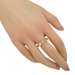 Tiffany Gold Yellow Gold (18K) Band Ring (Pre-Owned)