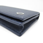 Bvlgari Blue Leather Long Wallet (Bi-Fold)