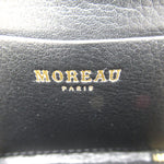 Morabito Black Leather Coin Purse/Coin Case