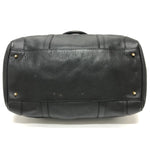 Fendi Black Leather Boston Bag (Pre-Owned)