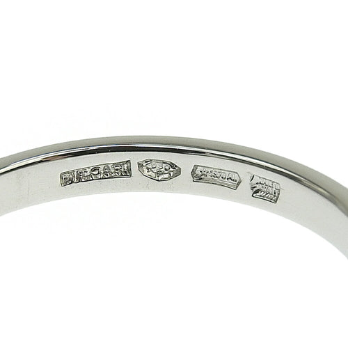 Bvlgari Platinum Platinum 950 Band Ring (Pre-Owned)