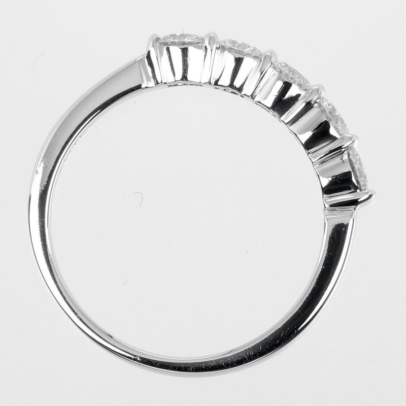 Tiffany Platinum Platinum 950 Band Ring (Pre-Owned)