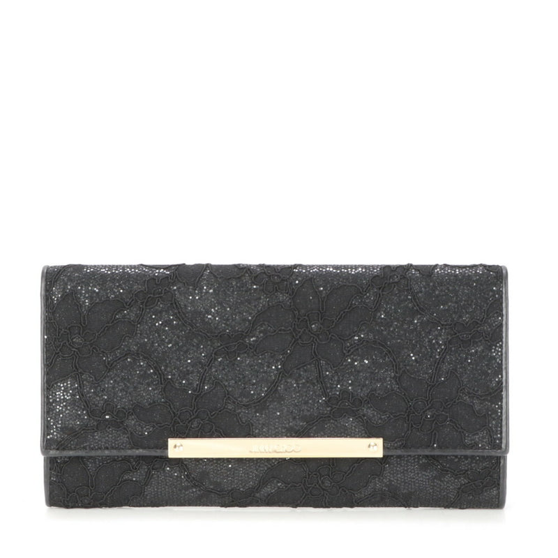 Jimmy Choo Black Leather Clutch Bag (Pre-Owned)