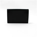 Salvatore Ferragamo Black Leather Coin Purse/Coin Case (Pre-Owned)