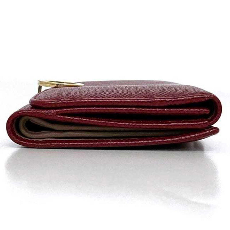 Bvlgari Bvlgari Bvlgari Bordeaux Wallet (Bi-Fold) (Pre-Owned)