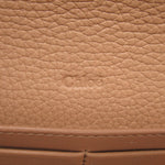 Chloé Brown Leather Long Wallet (Bi-Fold)