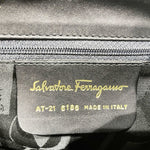 Salvatore Ferragamo Black Leather Backpack (Pre-Owned)