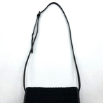 Fendi Black Canvas Leather Shoulder Bag (Pre-Owned)