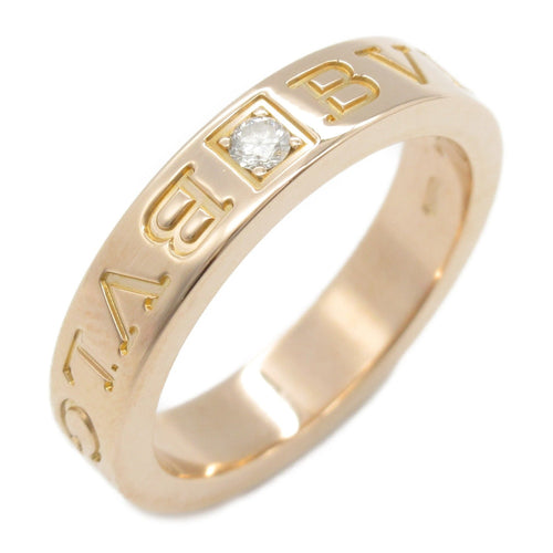 Bvlgari Clear Pink Gold (18K) Band Ring (Pre-Owned)