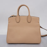 Salvatore Ferragamo Beige Leather Handbag (Pre-Owned)