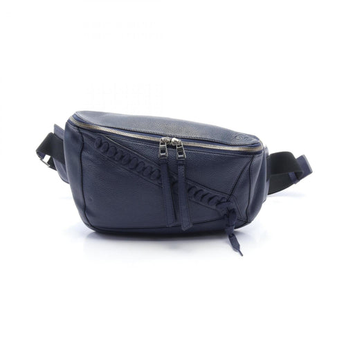 Loewe Navy Leather Fanny Pack (Pre-Owned)