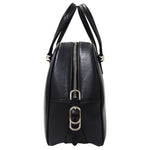 Jimmy Choo Black Leather Handbag Shoulder Bag (Pre-Owned)