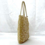 Anteprima Beige Gold Wire Handbag Pouch (Pre-Owned)