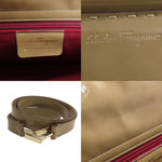 Salvatore Ferragamo Beige Leather Handbag (Pre-Owned)