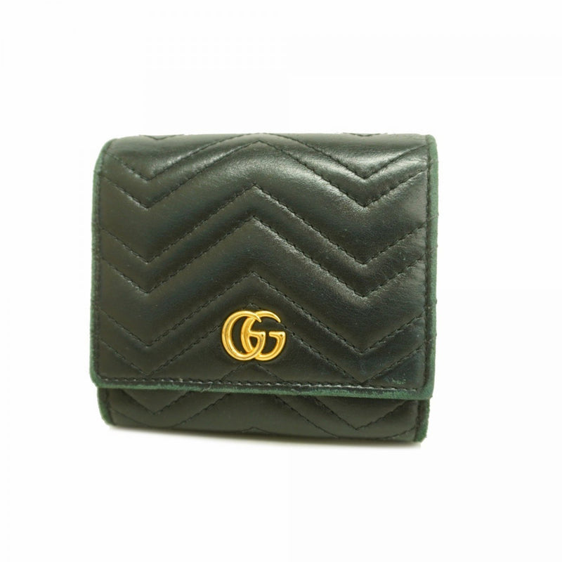 Gucci Black Leather Wallet (Bi-Fold) (Pre-Owned)