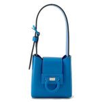 Salvatore Ferragamo Blue Leather Handbag (Pre-Owned)