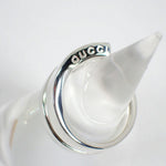 Gucci Silver Sterling Silver 925 Band Ring (Pre-Owned)