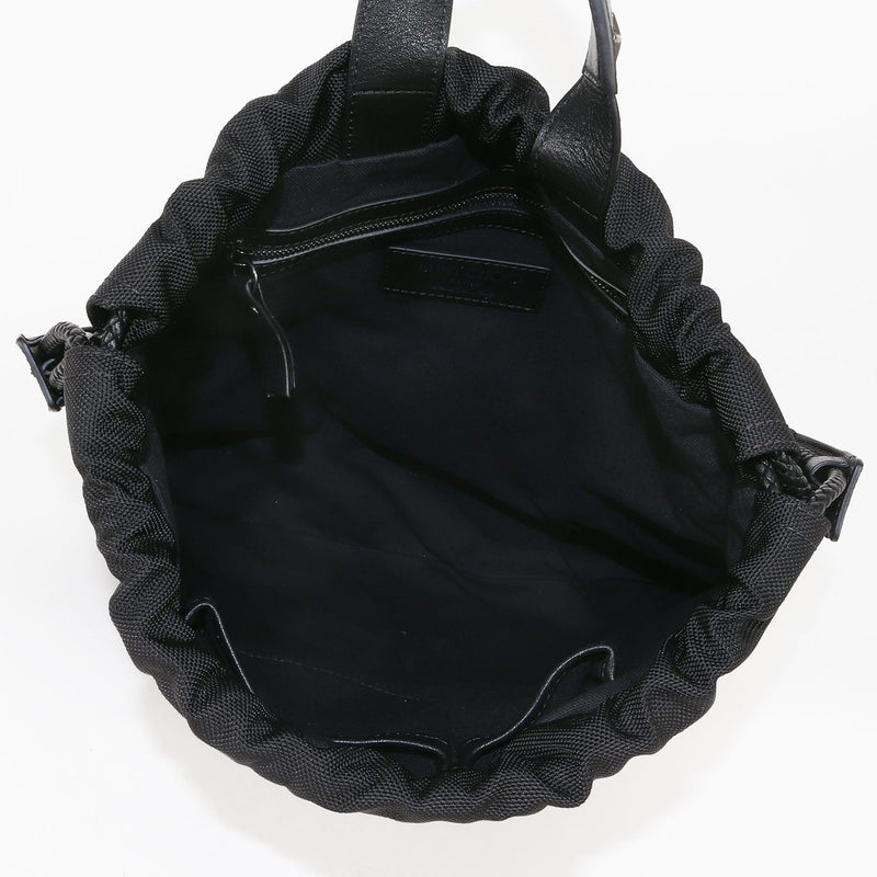 Jimmy Choo Black Nylon Leather Backpack (Pre-Owned)