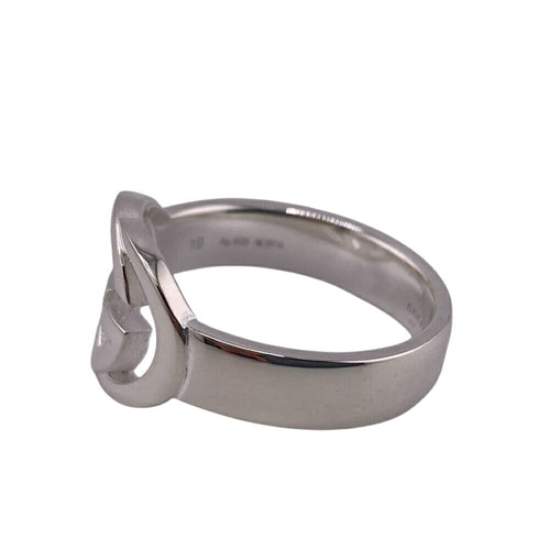 Gucci Silver Silver 925 Band Ring (Pre-Owned)