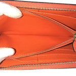 Gucci Orange Leather Long Wallet (Bi-Fold) (Pre-Owned)