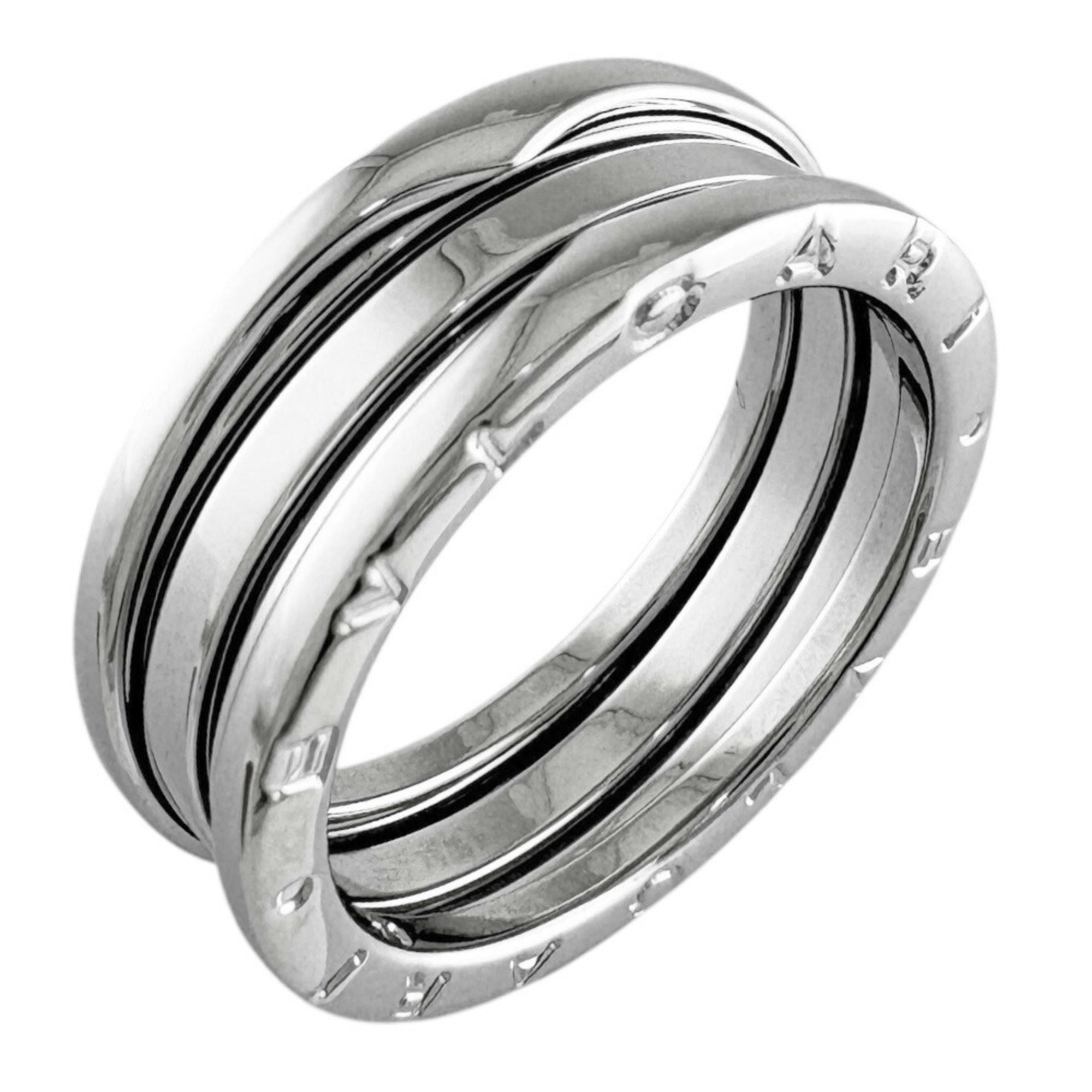 Bvlgari B.Zero1 Silver White Gold (18K) Band Ring (Pre-Owned)