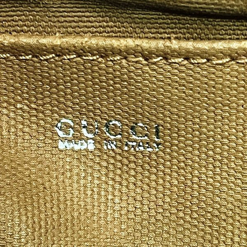 Gucci Brown Pvc Pouch (Pre-Owned)